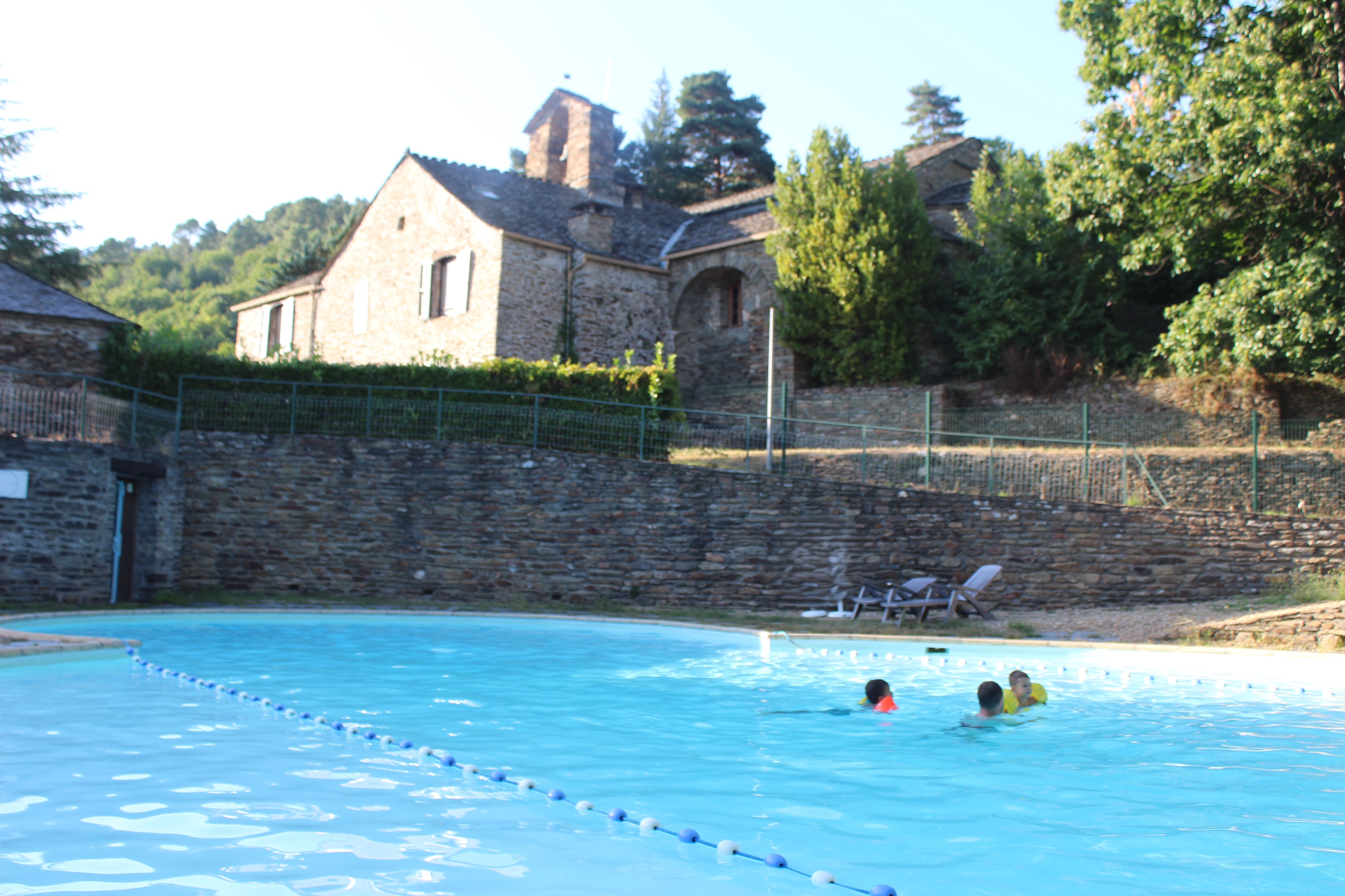 Image Piscine en août 